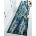 thumbnail image 1 of Rugs.com Sevilla Collection Rug – 10 Ft Runner Blue Medium Rug Perfect For Hallways, Entryways, 1 of 9