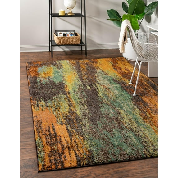 Rugs.com Sevilla Collection Rug – 10' x 13' Multi Medium Rug Perfect For Living Rooms, Large Dining Rooms, Open Floorplans