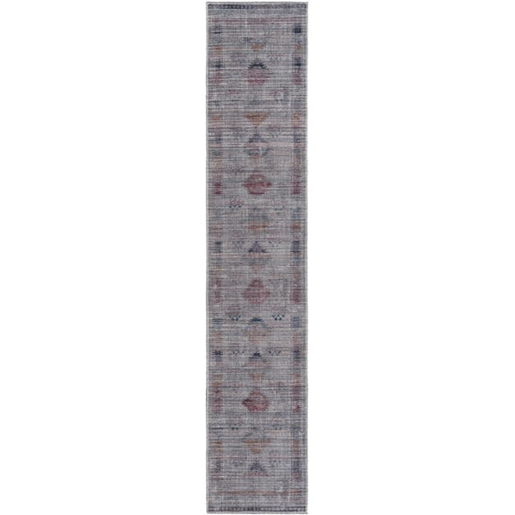Rugs.com Sisu Collection Washable Rug – 10 Ft Runner Sandy Ivory Flatweave Rug Perfect For Hallways, Entryways