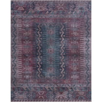 Rugs.com Sisu Collection Washable Rug – 10' x 13' Multi Flatweave Rug Perfect For Living Rooms, Large Dining Rooms, Open Floorplans