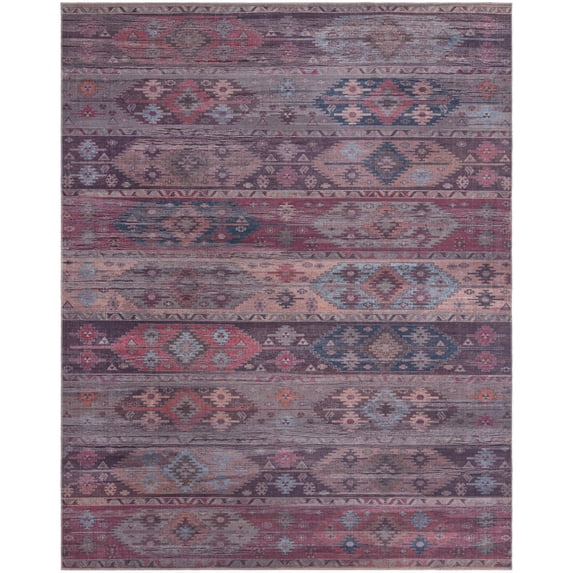 Rugs.com Sisu Collection Washable Rug – 3' x 5' Multi Flatweave Rug Perfect For Entryways, Kitchens, Breakfast Nooks, Accent Pieces