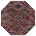 thumbnail image 1 of Rugs.com Sisu Collection Washable Rug – 5 Ft Octagon Terracotta Flatweave Rug Perfect For Living Rooms, Kitchens, Entryways, 1 of 1
