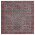 thumbnail image 1 of Rugs.com Sisu Collection Washable Rug – 5 Ft Square Rust Red Flatweave Rug Perfect For Living Rooms, Kitchens, Entryways, 1 of 1