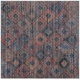 thumbnail image 1 of Rugs.com Sisu Collection Washable Rug – 7 Ft Square Blue Flatweave Rug Perfect For Living Rooms, Kitchens, Entryways, 1 of 1