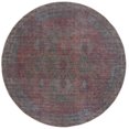 thumbnail image 1 of Rugs.com Sisu Collection Washable Rug – 8 Ft Round Blue Flatweave Rug Perfect For Kitchens, Dining Rooms, 1 of 1