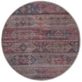 thumbnail image 1 of Rugs.com Sisu Collection Washable Rug – 8 Ft Round Multi Flatweave Rug Perfect For Kitchens, Dining Rooms, 1 of 1