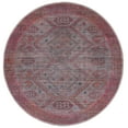 thumbnail image 1 of Rugs.com Sisu Collection Washable Rug – 8 Ft Round Rust Red Flatweave Rug Perfect For Kitchens, Dining Rooms, 1 of 1