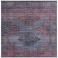 thumbnail image 1 of Rugs.com Sisu Collection Washable Rug – 8 Ft Square Blue Flatweave Rug Perfect For Living Rooms, Kitchens, Entryways, 1 of 1