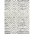 thumbnail image 1 of Rugs.com Tagine Collection Rug – 10' x 13' Black And White Medium-Pile Rug Perfect For Living Rooms, Kitchens, Entryways, 1 of 6