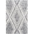 thumbnail image 1 of Rugs.com Tagine Collection Rug – 5' x 8' Black And White Medium-Pile Rug Perfect For Living Rooms, Kitchens, Entryways, 1 of 6