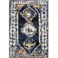 thumbnail image 1 of Rugs.com Tagine Collection Rug – 6' x 9' Blue Medium-Pile Rug Perfect For Living Rooms, Kitchens, Entryways, 1 of 5