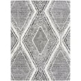 thumbnail image 1 of Rugs.com Tagine Collection Rug – 9' x 12' Black And White Medium-Pile Rug Perfect For Living Rooms, Kitchens, Entryways, 1 of 6