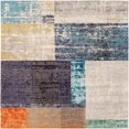 thumbnail image 1 of Rugs.com Vivid Collection Rug – 10 Ft Square Multi Medium-Pile Rug Perfect For Living Rooms, Kitchens, Entryways, 1 of 1