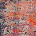 thumbnail image 1 of Rugs.com Vivid Collection Rug – 10 Ft Square Multi Medium-Pile Rug Perfect For Living Rooms, Kitchens, Entryways, 1 of 1
