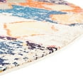 thumbnail image 1 of Rugs.com Vivid Collection Rug – 3 Ft Round Ivory Medium-Pile Rug Perfect For Kitchens, Dining Rooms, 1 of 4