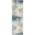 thumbnail image 1 of Rugs.com Vivid Collection Rug – 6 Ft Runner Blue Medium-Pile Rug Perfect For Hallways, Entryways, 1 of 1