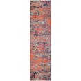 thumbnail image 1 of Rugs.com Vivid Collection Rug – 8 Ft Runner Multi Medium-Pile Rug Perfect For Hallways, Entryways, 1 of 1