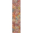 thumbnail image 1 of Rugs.com Vivid Collection Rug – 8 Ft Runner Multi Medium-Pile Rug Perfect For Hallways, Entryways, 1 of 1