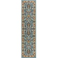 thumbnail image 1 of Rugs.com Yasmin Collection Rug – 8 Ft Runner Light Blue Medium Rug Perfect For Hallways, Entryways, 1 of 1