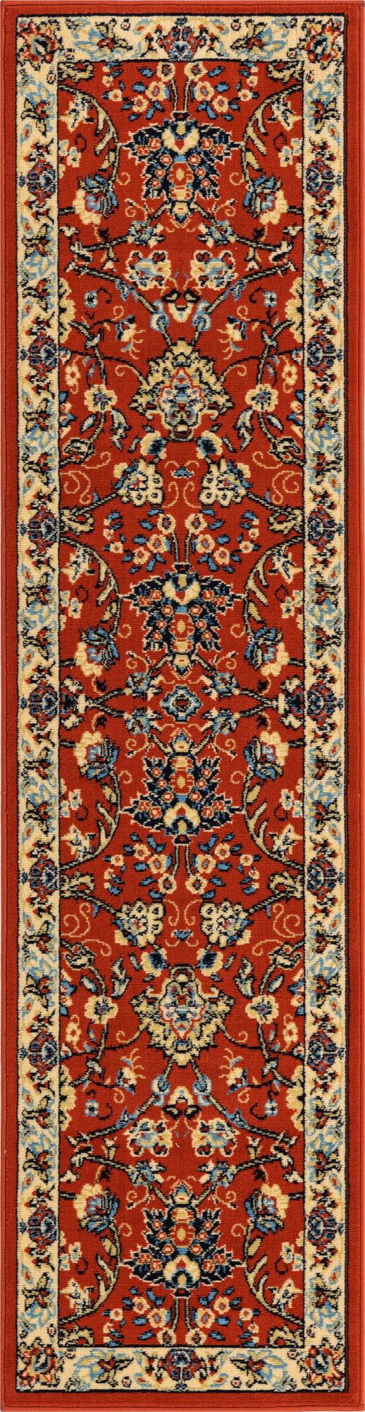 Rugs.com Yasmin Collection Rug – 8 Ft Runner Terracotta Medium Rug ...