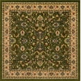 thumbnail image 1 of Rugs.com Yasmin Collection Rug – 8 Ft Square Green Medium Rug Perfect For Living Rooms, Kitchens, Entryways, 1 of 7