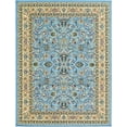 thumbnail image 1 of Rugs.com Yasmin Collection Rug – 9' x 12' Light Blue Medium Rug Perfect For Living Rooms, Large Dining Rooms, Open Floorplans, 1 of 4