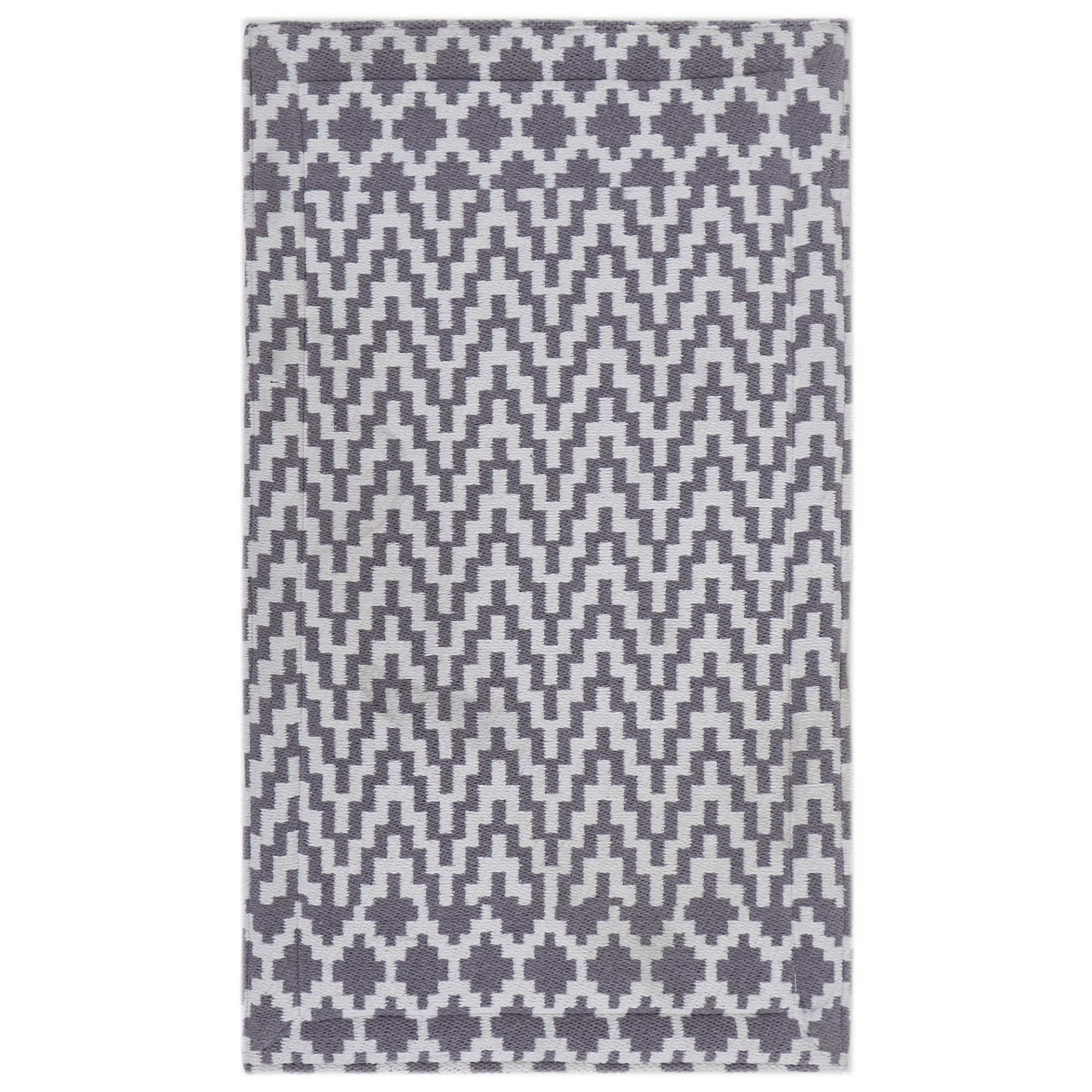 Rugsmith Gray Machine Woven Lobo Anti-Fatigue Kitchen Mat, 20" x 36"