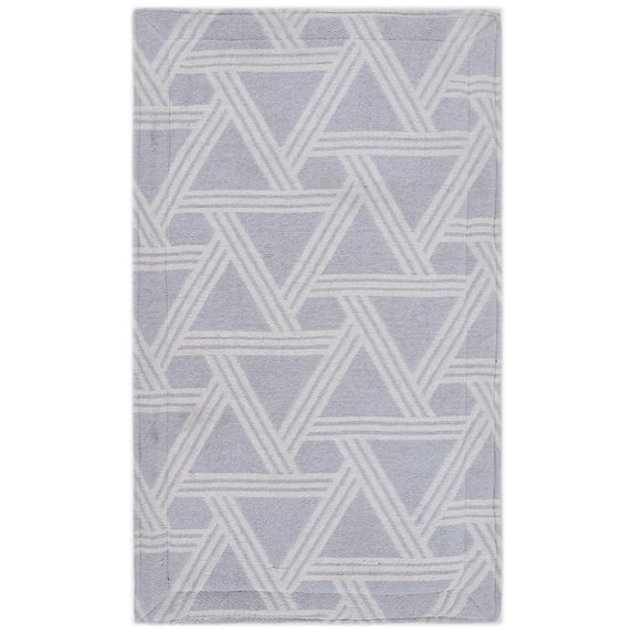 Rugsmith Light Grey Machine Woven Eno Anti-Fatigue Kitchen Mat, 20" x 36"