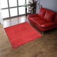 thumbnail image 1 of Rugsotic Carpets Handmade Rugs Hand Knotted Loom Square 10'x10' Red Silk Mix for Indoor Use, 1 of 5