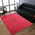 thumbnail image 1 of Rugsotic Carpets Handmade Rugs Hand Knotted Loom Rectangle 5'x8' Red Silk for Indoor Use, 1 of 5