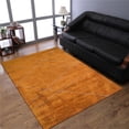 thumbnail image 1 of Get My Rugs UBSLSM188L1201A11 6 x 9 ft. Hand Knotted Loom Silk Mix Geometric Rectangle Area Rug, Gold & Beige, 1 of 3