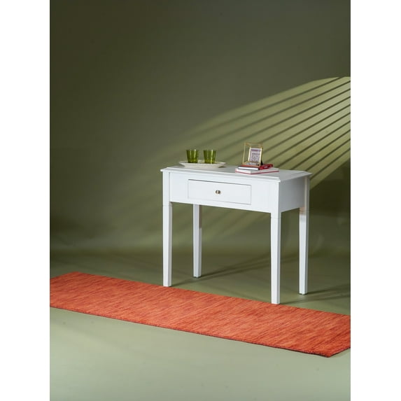Rugsotic Carpets Handmade Rugs Hand Knotted Loom Runner 2'6''x12' Light Red Wool for Indoor Use