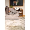 thumbnail image 1 of Rugsotic Carpets Hand Knotted Wool Area Rug 5'x8' Beige Green Abstract Rectangle Indoor Rug for Living Room, Bedroom Antimicrobial HM0015, 1 of 8