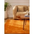thumbnail image 1 of Rugsotic Carpets Handmade Rugs Hand Knotted Loom Square 10'x10' Orange Wool for Indoor Use, 1 of 10
