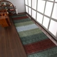 thumbnail image 1 of Rugsotic Carpets Handmade Rugs Hand Knotted Loom Runner 2'6''x8' Multicolor Wool for Indoor Use, 1 of 8