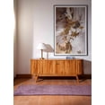 thumbnail image 1 of Rugsotic Carpets Handmade Rugs Hand Knotted Loom Runner 2'6''x8' Purple Wool for Indoor Use, 1 of 7