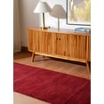 thumbnail image 1 of Rugsotic Carpets Handmade Rugs Hand Knotted Loom Runner 3'x10' Red Wool for Indoor Use, 1 of 6