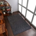 thumbnail image 1 of Rugsotic Carpets Handmade Rugs Hand Knotted Loom Rectangle 3'x5' Charcoal Wool for Indoor Use, 1 of 5