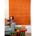 thumbnail image 1 of Rugsotic Carpets Handmade Rugs Hand Knotted Loom Rectangle 3'x5' Orange Wool for Indoor Use, 1 of 6