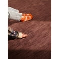 thumbnail image 1 of Rugsotic Carpets Handmade Rugs Hand Knotted Loom Rectangle 6'7''x9'10'' Purple Wool for Indoor Use, 1 of 9