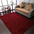 thumbnail image 1 of Rugsotic Carpets Handmade Rugs Hand Knotted Loom Rectangle 6'x9' Dark Red Wool for Indoor Use, 1 of 8