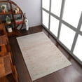 thumbnail image 1 of Rugsotic Carpets Handmade Rugs Hand Knotted Loom Rectangle 6'x9' Beige Wool for Indoor Use, 1 of 5