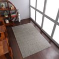 thumbnail image 1 of Rugsotic Carpets Hand Knotted Wool Area Rug 6'x9' Beige Contemporary Rectangle Indoor Rug for Living Room, Bedroom Antimicrobial L00105, 1 of 5