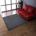 thumbnail image 1 of Rugsotic Carpets Handmade Rugs Hand Knotted Loom Square 8'x8' Charcoal Wool for Indoor Use, 1 of 5
