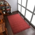 thumbnail image 1 of Rugsotic Carpets Handmade Rugs Hand Knotted Loom Rectangle 9'x12' Red Wool for Indoor Use, 1 of 5