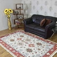 thumbnail image 1 of Rugsotic Carpets Handmade Rugs Hand Knotted Rectangle 5'x8' Multicolor Viscose for Indoor Use, 1 of 5