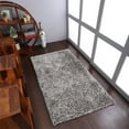 thumbnail image 1 of Rugsotic Carpets Hand Tufted Shag Polyester Eco-Friendly Area Rugs - 10'x13', Rectangle, Grey White, Plain Solid Design, High Pile Handmade Anti Skid Rugs for Living Room, Bed Room K00111, 1 of 7