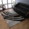 thumbnail image 1 of Rugsotic Carpets Hand Tufted Shag Polyester Eco-Friendly Area Rugs - 5'x8', Rectangle, Beige Brown, Plain Solid Design, High Pile Handmade Anti Skid Rugs for Living Room, Bed Room K00023, 1 of 5