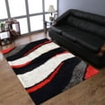 thumbnail image 1 of Rugsotic Carpets Hand Tufted Shag Polyester Eco-Friendly Area Rugs - 6'x9', Rectangle, Multicolor, Plain Solid Design, High Pile Handmade Anti Skid Rugs for Living Room, Bed Room K00029, 1 of 5