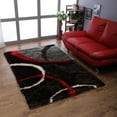 thumbnail image 1 of Rugsotic Carpets Hand Tufted Shag Polyester Eco-Friendly Area Rugs - 8'x10', Rectangle, Multicolor, Plain Solid Design, High Pile Handmade Anti Skid Rugs for Living Room, Bed Room K00011, 1 of 5
